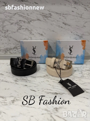 Ysl колан естествена кожа в кутия, снимка 4 - Колани - 54570227