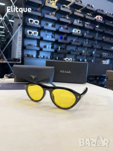 Очила + висок клас калъф + на марката кутия + сертификат + кърпичка prada Tiffany , снимка 5 - Слънчеви и диоптрични очила - 54648762