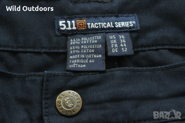 5.11 TACTICAL - мъжки тактически къси панталони, размер 36 (L), снимка 3 - Екипировка - 54742117