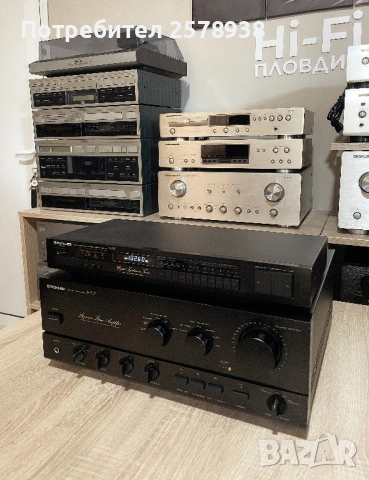 Сет на PIONEER A-717 + F-717 !, снимка 3 - Ресийвъри, усилватели, смесителни пултове - 54773340