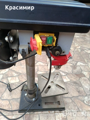 Немска настолна бормашина "CRAFT" 500W, като нова  , снимка 5 - Бормашини - 54983254