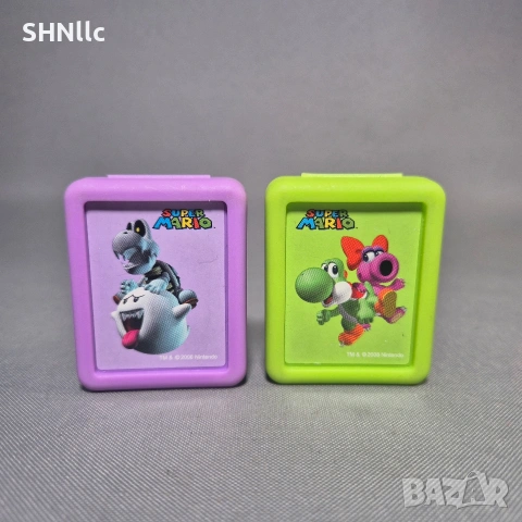 Nintendo DS - Super Mario пластмасови кутии за игри 2 бр