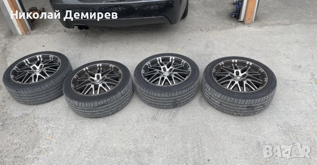 Oxigin 14 Oxrock black full polish 8,5x18 et-20 / 5x120 BMW E-60