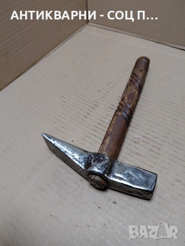 Соц Стар Каменоделски Чук На Сърп И Чук 0.880кг. НОМЕР 1375., снимка 2 - Антикварни и старинни предмети - 54743867
