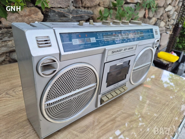 Радиокасетофон Sharp GF-4646E, снимка 3 - Радиокасетофони, транзистори - 55190406
