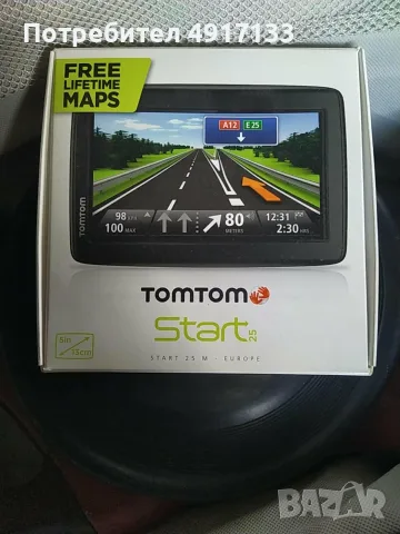 TomTom Start 25 M Europe 5" GPS навигация – НОВА, НЕИЗПОЛЗВАНА  60€