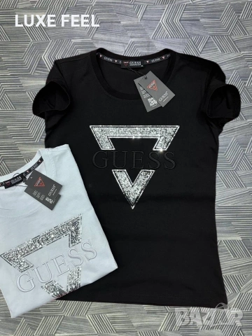 Guess 🤍Бяла Тениска -XL р.