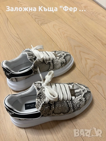 Оригинални кецове Philipp Plein, снимка 9 - Кецове - 53961315