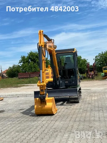 Багер Hyundai R 60, снимка 12 - Индустриална техника - 55570681