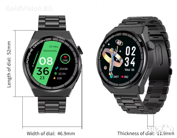 Мъжки ANDROID SMART часовник – LIGE, снимка 4 - Мъжки - 54248068