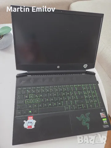 HP pavilion gaming 15, снимка 4 - Лаптопи за игри - 55430155