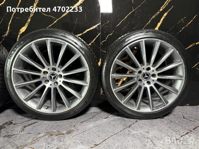 Mercedes AMG 20” Original Джанти с Nexen 4 Season Гуми, снимка 3 - Гуми и джанти - 54772843