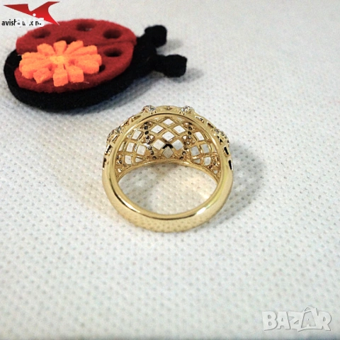  Пръстен с 14К златно покритие 224896, снимка 2 - Пръстени - 54343823