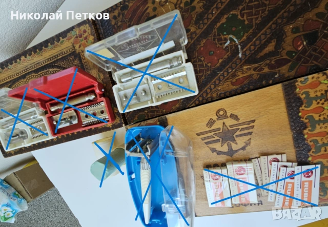 3 броя дървени кутии за принадлежности, снимка 4 - Сувенири от дърво - 51440202