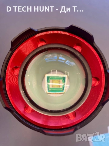 Мощен прожекторен фенер с акумулатор | Голям лъч | Далекобоен | Лов, къмпинг, снимка 5 - Къмпинг осветление - 54176204