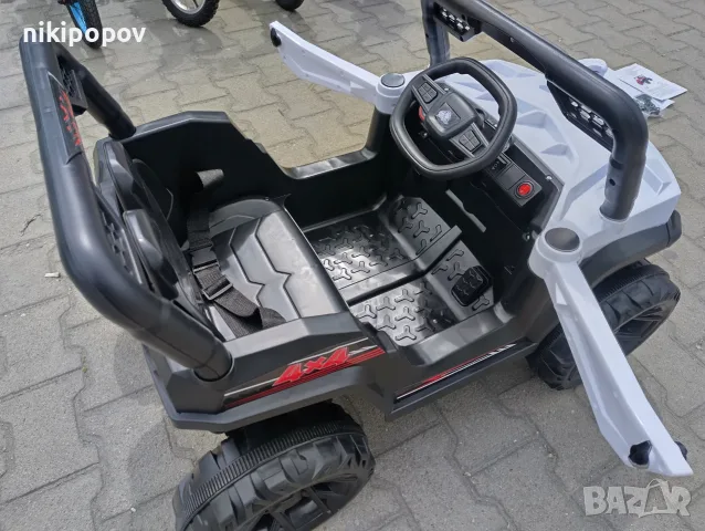 TEXAS акумулаторен джип FAST UTV бял, снимка 11 - Детски велосипеди, триколки и коли - 55440122