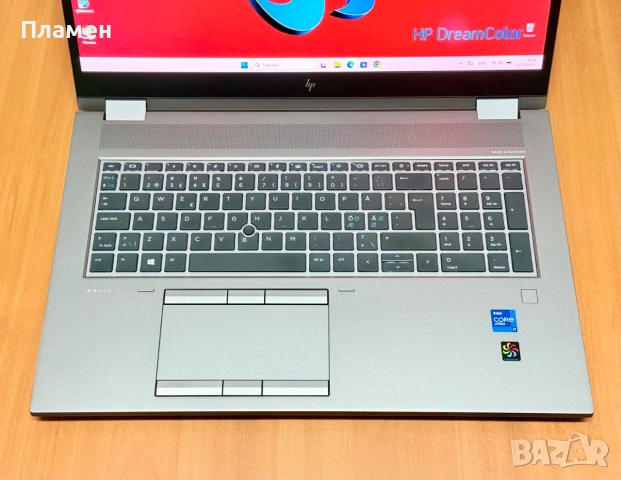 Core i7-11850H / 64GB RAM / RTX A5000 (16GB) / 1TB SSD/HP ZBook Fury 17 G8/17.3" 4K UHD DreamColor, снимка 5 - Лаптопи за работа - 54987354