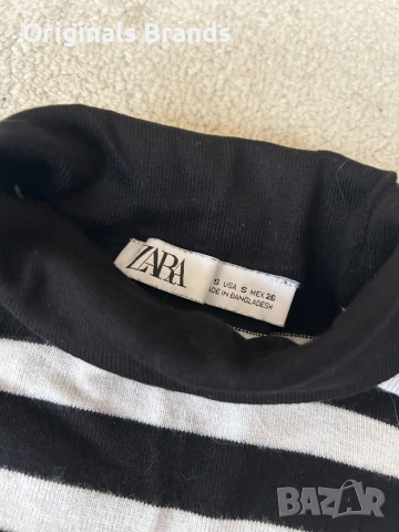 ❤️Супер поло блуза на ZARA, размер S!❤️, снимка 2 - Блузи с дълъг ръкав и пуловери - 54149357