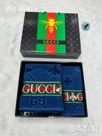плажни кърпи 90×50см 70×140см 2 броя в кутия hermes Victoria's secret hugo boss Gucci , снимка 17 - Хавлиени кърпи - 55217364