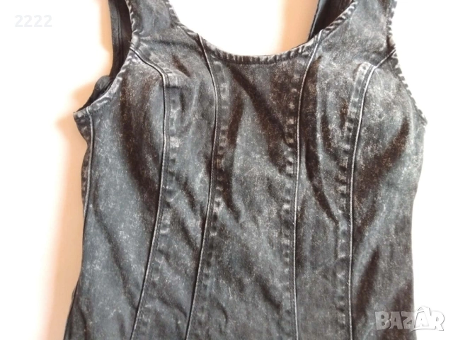 Дънкова рокля , снимка 4 - Рокли - 54046250