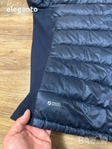 Висок клас дамско хибридно яке  Bergans of Norway MYRE Pertex 700cuin Down hubrid Jacket , M размер, снимка 9 - Якета - 54220110