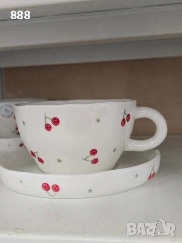 чаши подноси диспенсъри купи бурканчета саксии череши, снимка 7 - Чаши - 53986508