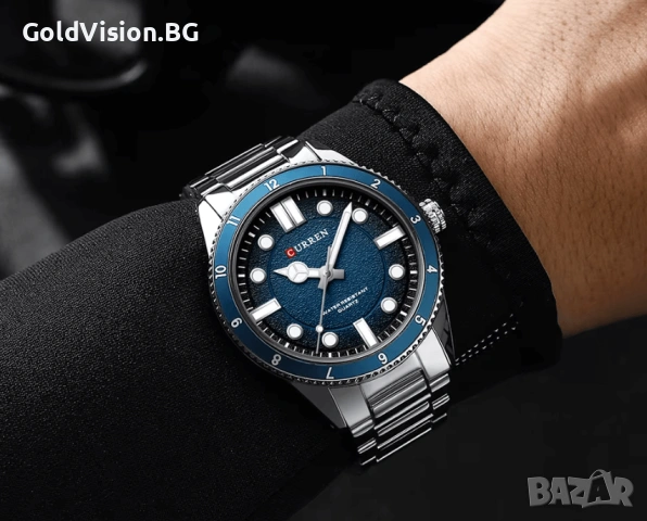 Мъжки часовник – CURREN 8450, снимка 3 - Мъжки - 54248277