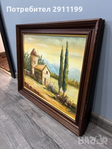 Маслена картина, 2 бр., снимка 8 - Картини - 55109471