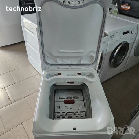 Немска инверторна пералня с горно зареждане AEG Serie 7000 с Пара - ГАРАНЦИЯ, снимка 6 - Перални - 54740581