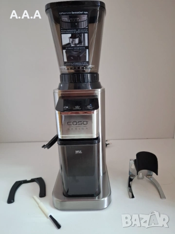 Кафемелачка с контейнер за събиране и държач за портафилтър CASO BaristaChef 150W, снимка 3 - Кафемашини - 54421279