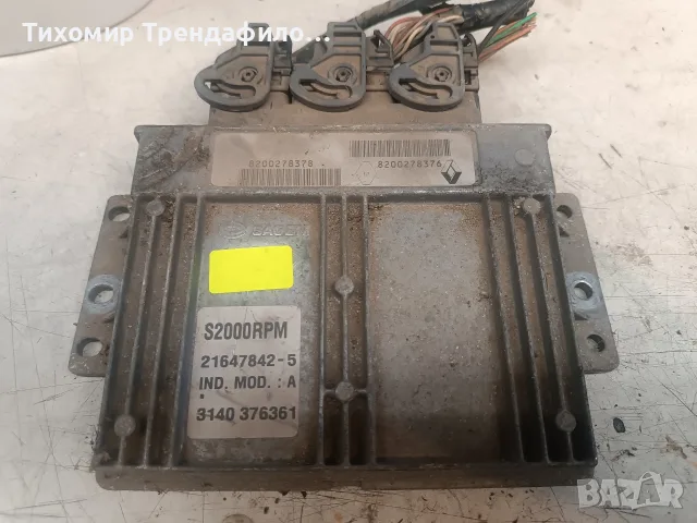 ECU Компютър Renault Laguna 1.8i 21647842-5	, S2000RPM , 21647842-5 , 8200278378 , 8200278376