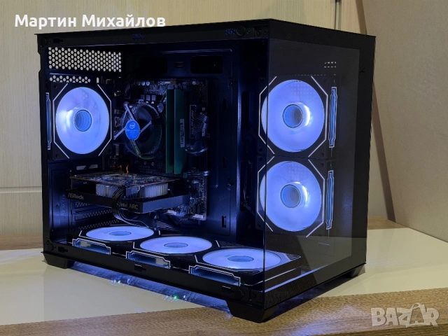 Геймърски компютър i5-7500, ARC A380, 8GB, снимка 4 - Геймърски - 54010525