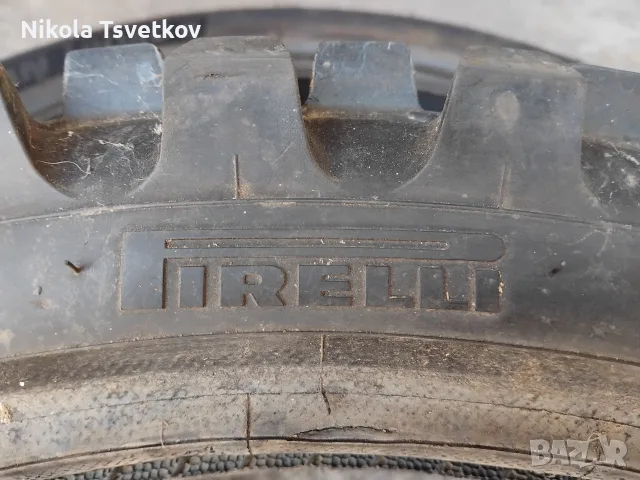 110/85-19 Pirelli, снимка 4 - Гуми и джанти - 55693124
