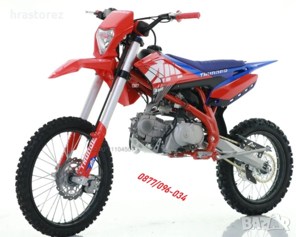 Кросов мотор THUNDER 160cc/кубика/ с ел.старт - НОВИ, снимка 3 - Мотоциклети и мототехника - 54495810