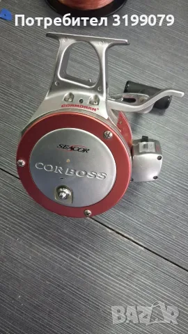 Мултипликатор Cormoran corboss пръчка spo 80lbs сом комплект, снимка 8 - Макари - 55297100
