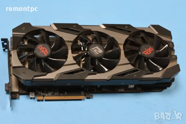 PowerColor Red Devil Radeon RX 5700 XT 8GB Видео карта 8 GB три перки, снимка 2 - Видеокарти - 55530017