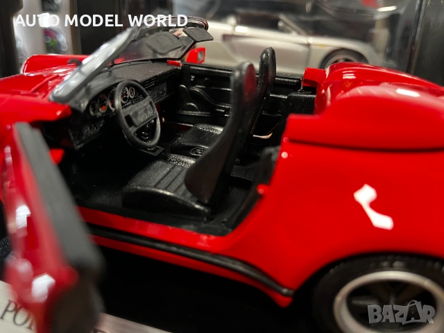 Колекционерки модел метална количка MAISTO PORSCHE 911 SPEEDSTER 1989 1:18 88.01 лв. / 45 €, снимка 6 - Колекции - 55012683