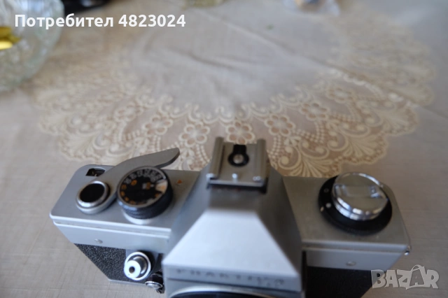 Praktica LLC & Telesar Auto 28mm f2.8 Lens. M42 lens, снимка 3 - Фотоапарати - 54492797