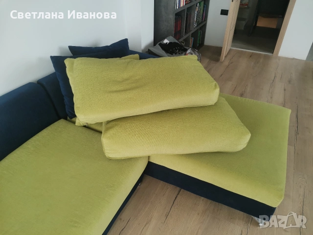 Диван и лежанка, снимка 5 - Дивани и мека мебел - 54948798