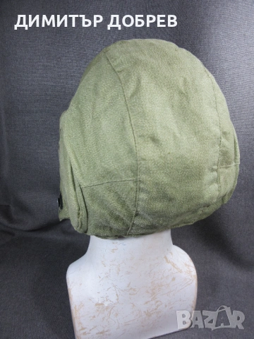 СТАР ВОЕНЕН ПИЛОТСКИ ШЛЕМОФОН ПОДШЛЕМНИК ГШ-6 БРЕЗЕНТОВ СССР БНА МИГ, снимка 3 - Антикварни и старинни предмети - 54154776