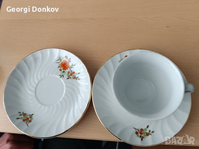 Порцеланови български комплекти, снимка 4 - Антикварни и старинни предмети - 54655708
