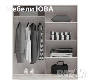 Гардероб АПОЛО 6, снимка 2 - Гардероби - 54793103