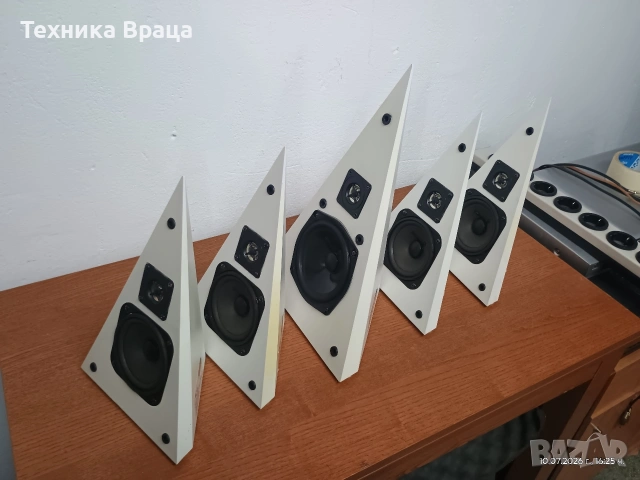 Комплект сателитни тонколони пирамиди 5.0, снимка 11 - Тонколони - 55234926