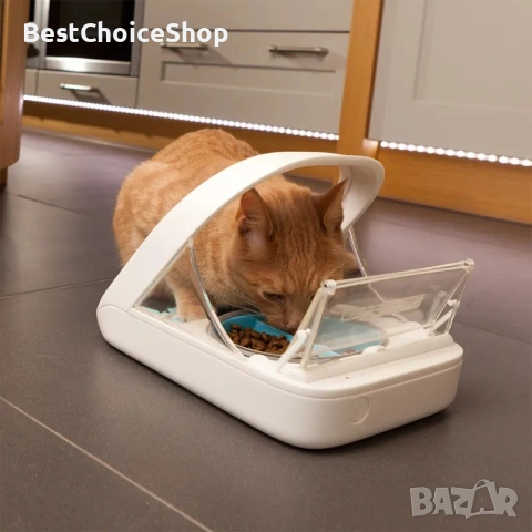 Автоматична хранилка с микрочип SureFeed / Microchip Pet Feeder., снимка 9 - За котки - 54903576