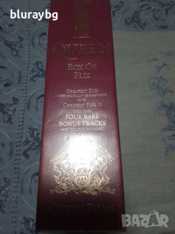 Queen 1 & 2 Box Of FLIX vhs, снимка 3 - Други жанрове - 54227620