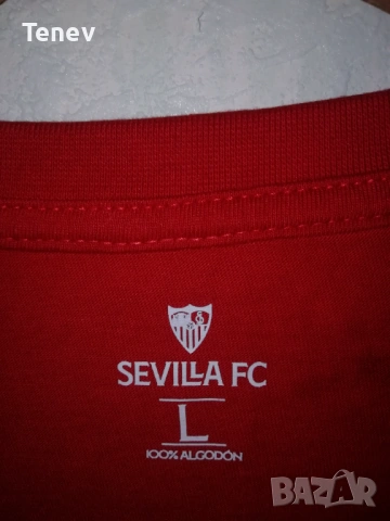Севиля оригинална нова шампионска тениска памучна Лига Европа 7 Sevilla , снимка 5 - Тениски - 41544824
