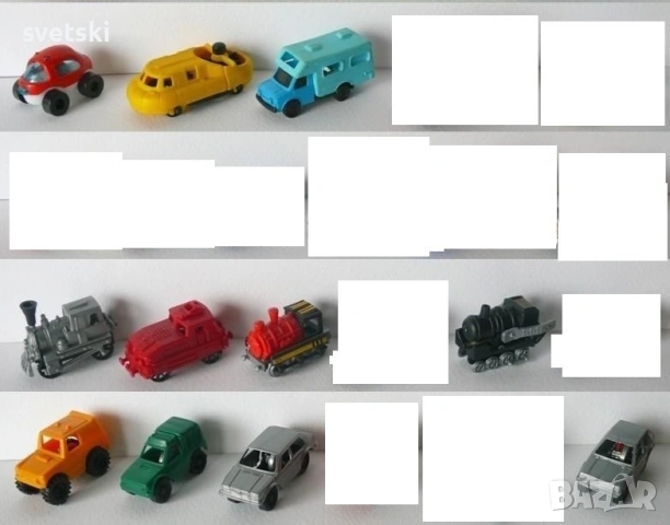 Стари играчки от шоколадови яйца - Киндер - Kinder Surprise, снимка 12 - Колекции - 32941271