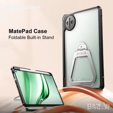 XUNDD калъф за Huawei MatePad Mini – TPU+PC, 360° подставка, Airbag, Pen Holder, протектор, черен, снимка 3 - Калъфи, кейсове - 54520260
