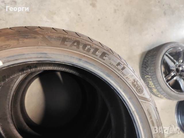 2бр. летни гуми 225/45/19 Goodyear, снимка 3 - Гуми и джанти - 55263370