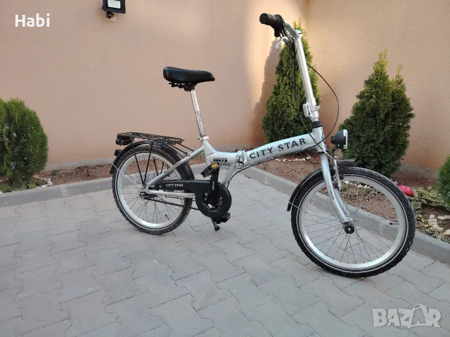 Къмпинг велосипед 20 цола, снимка 3 - Велосипеди - 55619074